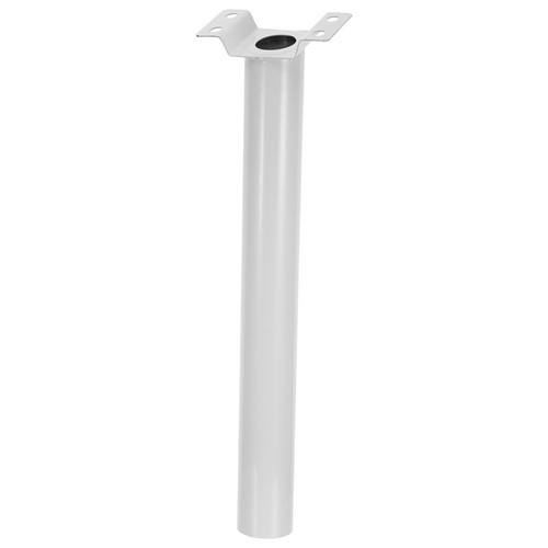 White metal solar light wall - white,