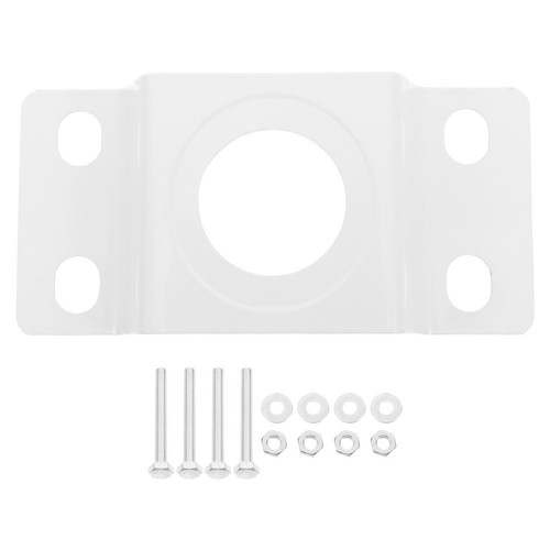 Sturdy white iron solar - sturdy,